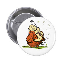 Buddha Golf knäppas Nål