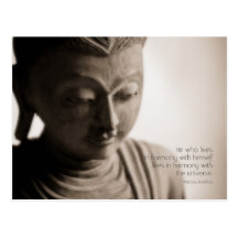 Buddha •, Inspirera vykort