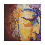 Buddha mosaikmålning canvasduk med gallerikvalitet 