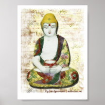 Buddha nr. 1 eller "är inte det original? ", affisch