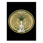 Buddha under det Bodhi träd Vykort