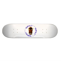 Buffel med nötkött på Weck och buffelvingar Skate Board Decks