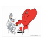 Bugs Bunny och flor 2 vykort