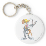 Bugs Bunny och Lola kanin 2 nyckelringar