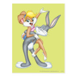 Bugs Bunny och Lola kanin 2 vykort