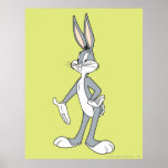 Bugs Bunny som står 3 Affisch