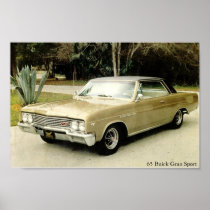 Buick Skylark Gran sport 1965 Affisch
