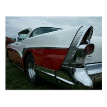 Buick toppen 1957 vykort