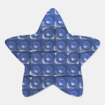 Builder's Bricks - Blue Star Stickers