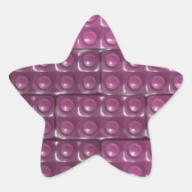 Builder's Bricks - Pink Sticker