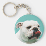 Bulldogg Keychain Nyckelringar