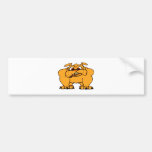 Bulldogge bulldog auto aufkleber
