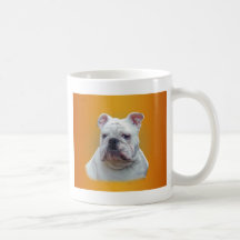 Bulldoggnärbild Kaffe Muggar