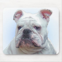 Bulldoggnärbild Mus Matta
