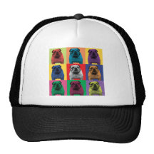 BulldoggPop-Konst Mesh Kepsar