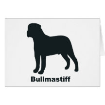 Bullmastiff Hälsnings Kort