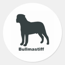 Bullmastiff Klistermärken