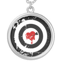 Bullseye för min valentin halsband
