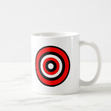 Bullseye Kaffe Mugg