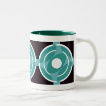 BullseyeVesicablått Kaffe Muggar