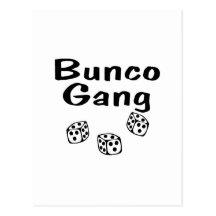 Bunco liga vykort