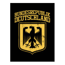 Bundesrepublik Deutschland/tysk örn Vykort