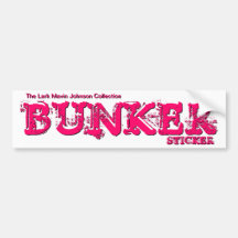 BUNKERklistermärke Bildekal