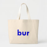 bur tote bags