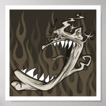 Burt Allen Zebub Affisch