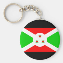 Burundi flagga nyckel ring