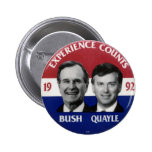 Bush-Quayle jugate - knäppas Knappar