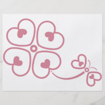 Butterfly_and_Clover Personliga Flygblad
