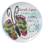 BUTTERFLY FEET DINNER PLATES