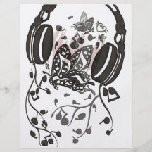 Butterfly_Notes Flyg Blad