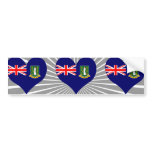 Buy British Virgin Islands Flag Bumper Sticker