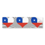 Buy Chile Flag Bumper Stickers