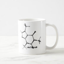 bw-caffein_molecule, koffein, koffein kaffe muggar