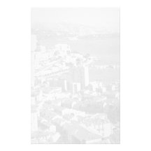 Bw-Principality av Monaco porten av Monte - carlo Anpassningsbara Brevpapper