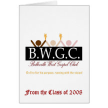 BWGC tackar dig att card Kort