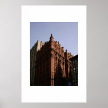 Bygga i New York City Print