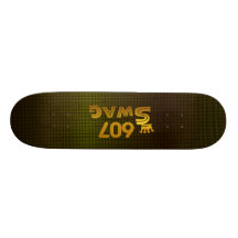 Bylte för 607 riktnummer skateboard decks