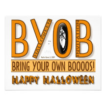 BYOB: Komma med din egna buHalloween inbjudan