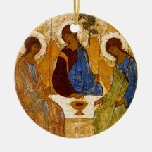 Byzantineänglar på ett bord julgranskula