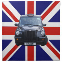 Cab för London svarttaxi Servett