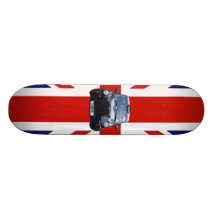 Cab för London svarttaxi Skateboards