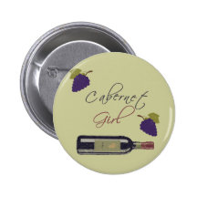 Cabernet - sauvignon flickavintage knappar