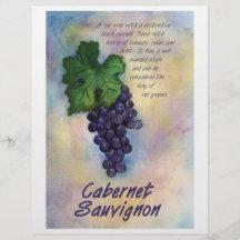 Cabernet - sauvignon vinreklamblad personliga flygblad