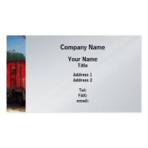 Caboose Visitkort Mallar