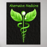 Caduceus: Alternativt medicinaffischtryck