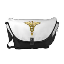 Caduceus Messenger Bag